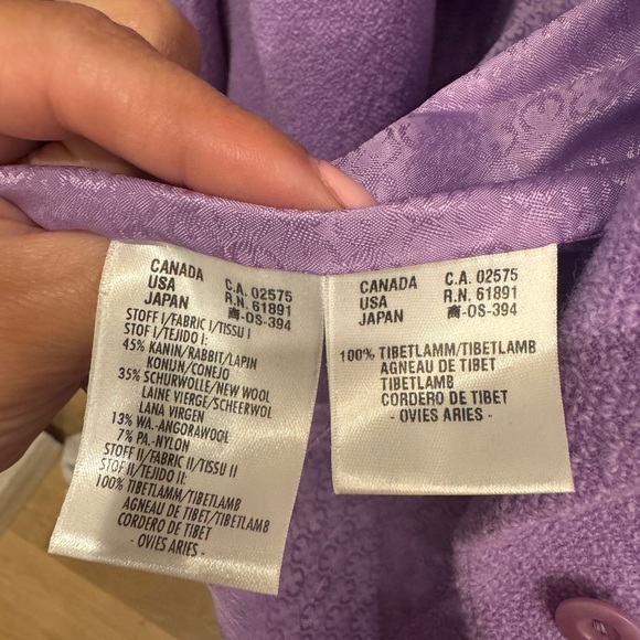 Escada purple Blazer- vintage - Picture 3 of 4